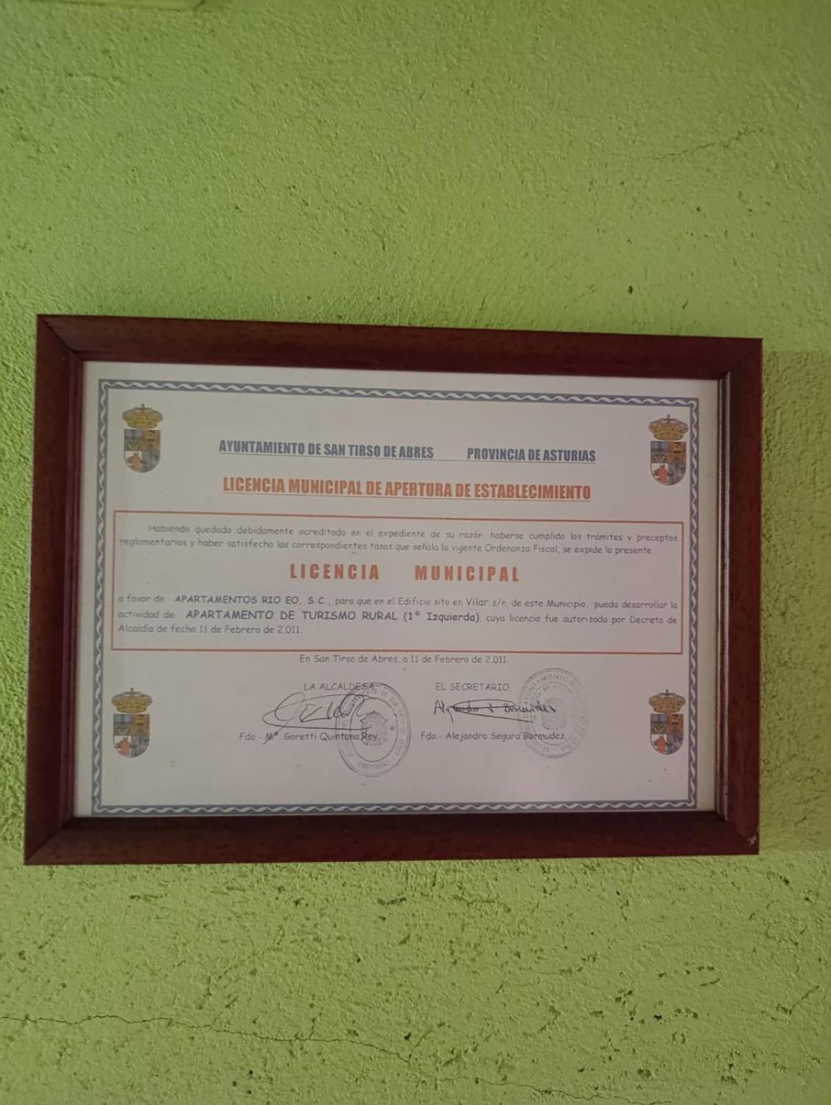 Apartamentos Rio Eo San Tirso de Abres 외부 사진
